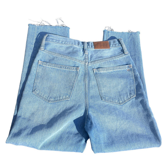 Madewell Distressed Momjean  Blue Jeans - Size 25 - Picture 3 of 16